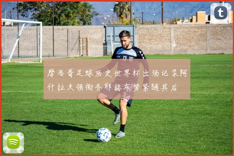 摩洛哥足球历史世界杯出场记录阿什拉夫领衔齐耶赫布努紧随其后